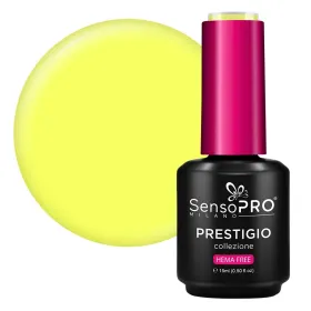 Oja PRESTIGIO SensoPRO 15ml - Culoare și Strălucira Oja Semipermanenta PRESTIGIO SensoPRO 15ml - Dancing Sun