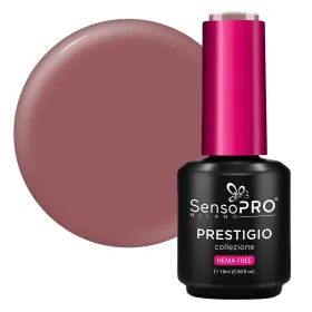 Oja PRESTIGIO SensoPRO 15ml - Culoare și Strălucira Oja Semipermanenta PRESTIGIO SensoPRO 15ml - Wildberry Wine