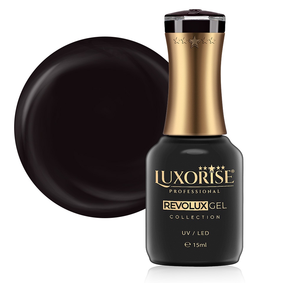 Oja LUXORISE 15ml - Culoare și Strălucire pentru Unghi Oja Semipermanenta LUXORISE - Overcast Green 15ml