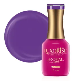 Oja LUXORISE 15ml - Culoare și Strălucire pentru Unghi Oja LUXORISE Semipermanenta Royal Purple 15ml - Eleganta si Stralucire