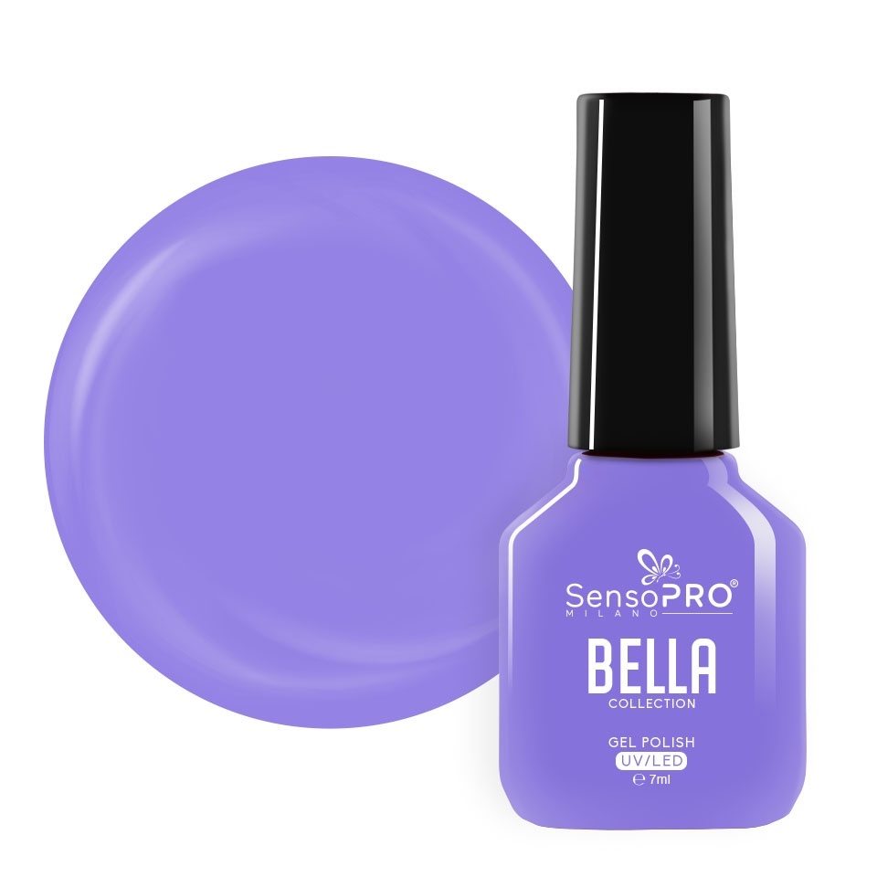 Oja SensoPRO BELLA 7ml - Culori Vibrante și Rezistență Oja Semipermanenta SensoPRO Milano - Lavender Charm 7ml