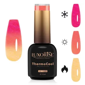 Oja Termică LUXORISE - Inovație și Stil pentru Unghiile Tala Oja Termică LUXORISE - Innocent Orange 10ml