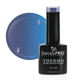 Oja Termica SensoPRO - Inovație pentru Unghii Perfecta Oja Semipermanenta Termica SensoPRO - Ocean Splash 10ml