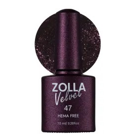 Produse Zolla pentru Frumuseța Oja semipermanenta Zolla Velvet Hema Free 47