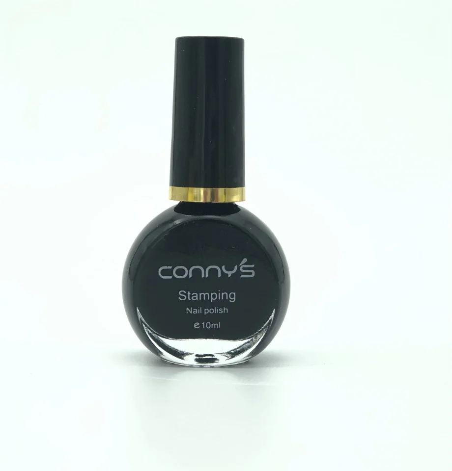 Oja Stampila 10ml Conny's Neagră #1