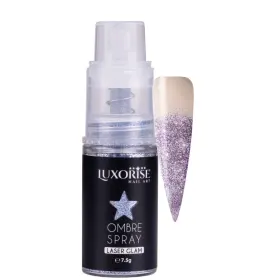 Ombre Spray - Culoare și Stil pentru Părul Tău LUXORISE Laser Glam - Holographic