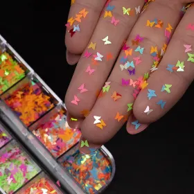 Paiete Unghii - Strălucire și Creativitate pentru Manichiură Paiete Unghii - Neon Obsession