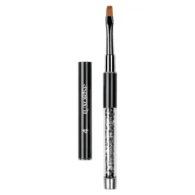 Pensule Unghii - Instrumente Esențiale pentru Manichiură pensula unghii aplicare gel nr. 4 crystal black luxorise