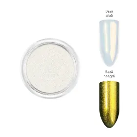 Pigmenti pentru Unghii – Culoare și Strălucira Pigment Unghii Chrome Moonlight LUXORISE, Galaxy Sun