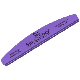 Buffer pentru Unghii - Îngrijire și Finisare Perfectă buffer pentru unghii Pila Buffer Unghii Semiluna SensoPRO Milano, granulatie 100 180, mov