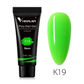 Produse Polygel pentru Unghii - Estetica Perfectă Produse Polygel pentru Unghii - Poly-gel color Venalisa 15g nuanta K-19