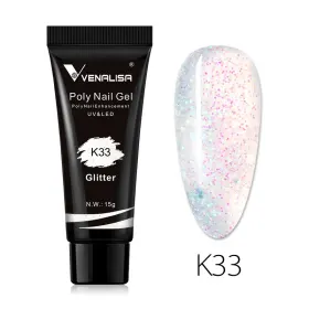 Produse Polygel pentru Unghii - Estetica Perfectă Produse Polygel pentru Unghii - Gel Polygel Color Venalisa 15g K-33