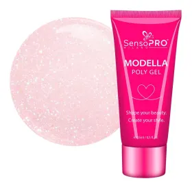 Polygel - MODELLA: Soluția Ideală pentru Unghii Perfecta Polygel - MODELLA SensoPRO Milano - Fairy Frost, 15ml