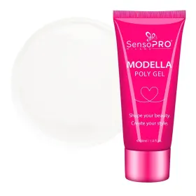 Polygel - MODELLA: Soluția Ideală pentru Unghii Perfecta Polygel - MODELLA SensoPRO Milano - Glass Clear, 30ml