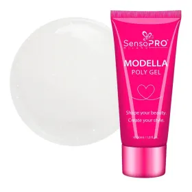 Polygel - MODELLA: Soluția Ideală pentru Unghii Perfecta Polygel - MODELLA SensoPRO Milano - Ivory Pearl, 30ml