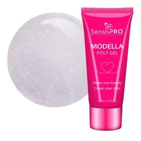 Polygel - MODELLA: Soluția Ideală pentru Unghii Perfecta Polygel - MODELLA SensoPRO Milano - Mauve Diamond, 15ml
