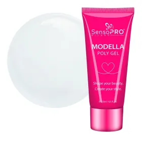 Polygel - MODELLA: Soluția Ideală pentru Unghii Perfecta Polygel - MODELLA SensoPRO Milano - Milky White, 15ml