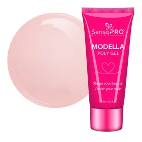 Polygel - MODELLA: Soluția Ideală pentru Unghii Perfecta Polygel - MODELLA SensoPRO Milano - Nude Whisper, 15ml