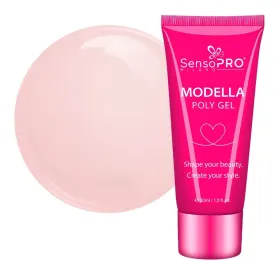 Polygel - MODELLA: Soluția Ideală pentru Unghii Perfecta Polygel - MODELLA SensoPRO Milano - Nude Whisper, 30ml