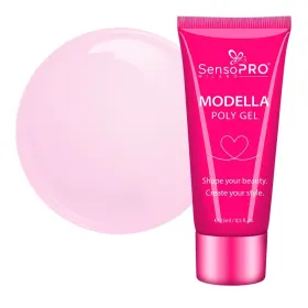 Polygel - MODELLA: Soluția Ideală pentru Unghii Perfecta Polygel - MODELLA SensoPRO Milano - Rose Mauve, 15ml