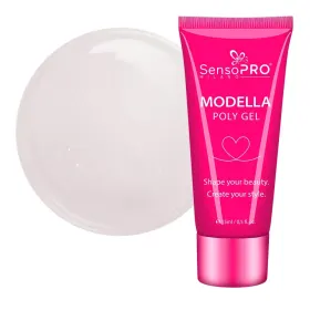 Polygel - MODELLA: Soluția Ideală pentru Unghii Perfecta Polygel - MODELLA SensoPRO Milano - Satin Rose, 15ml