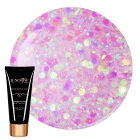 Polygel - REVOMAX Gel pentru unghii perfecta Polygel - REVOMAX Gel pentru unghii perfecte Brilliant Fusion, 30ml