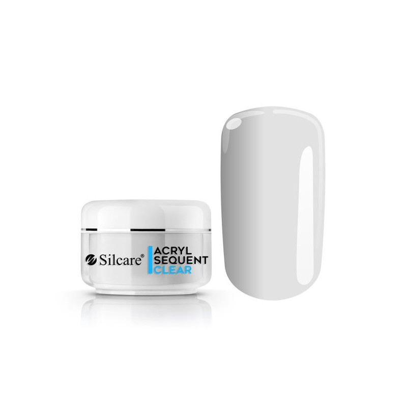 Pudra Acrilica Base One Silcare-Sequent Clear 12g