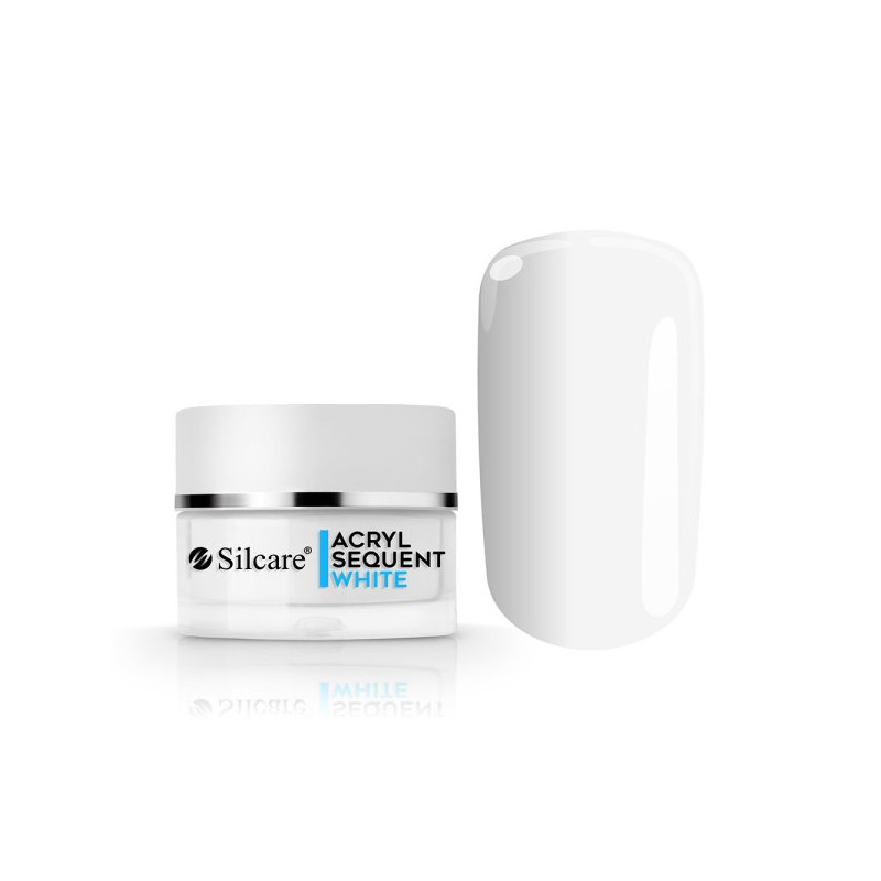 Pudra Acrilica Base One Silcare-Sequent White 12g