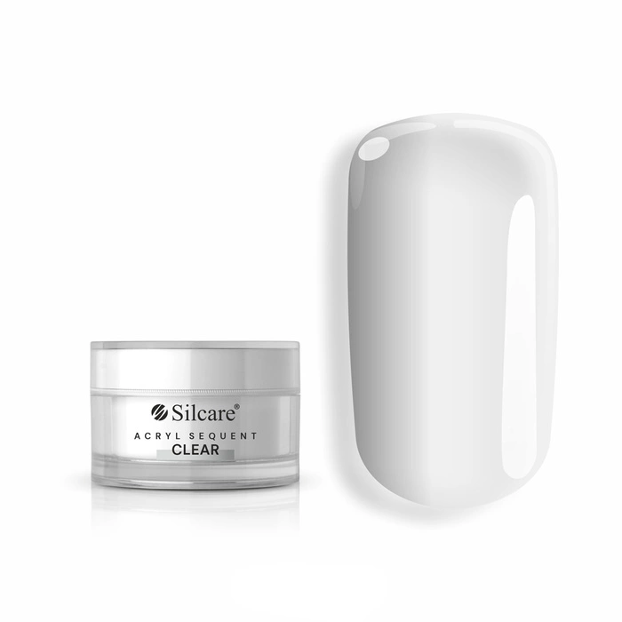Pudra Acrilica Silcare Transparenta 30g