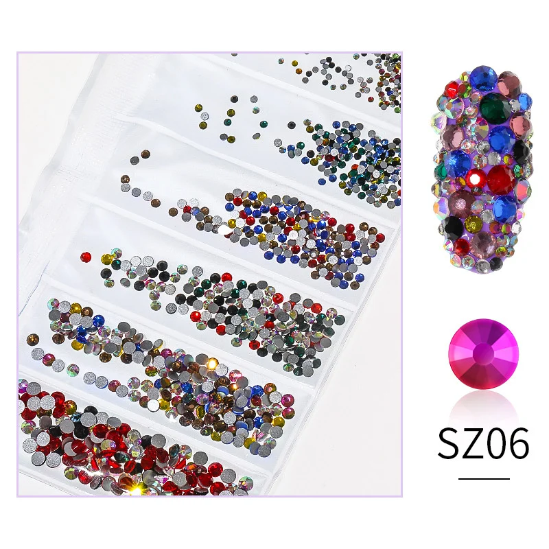 Accesorii și decorațiuni pentru unghii - Transformă-ți unghiila Accesorii pentru unghii - Punguta cu pietricele Conny's multiple marimi SZ06
