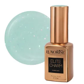 Rubber Base ELITE CHARM 15ml - Stabilitate și Flexibilitata Rubber Base Elite Charm - Mint Brilliance 15ml