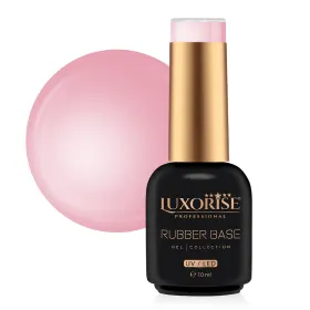 Rubber Base LUXORISE 10ml - Baza Perfectă pentru Unghi Rubber Base LUXORISE - Baza Perfectă pentru Unghii 10ml