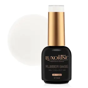 Rubber Base LUXORISE 10ml - Baza Perfectă pentru Unghi Bază Rubber LUXORISE - Innocent Charm 10ml