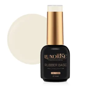 Rubber Base LUXORISE 10ml - Baza Perfectă pentru Unghi Bază Rubber LUXORISE 10ml - Sweet Vanilla pentru Unghii
