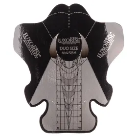 Sabloane Constructie - Soluții pentru Unghii Perfecta sabloane constructie - Sabloane Constructie Profesionale Duo Size LUXORISE, 50 buc