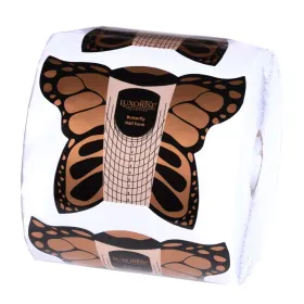 Sabloane Constructie Unghii LUXORISE Fluture, 500 buc