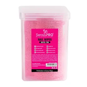 Servetele Unghii - Îngrijire Simplă și Eficientă Servetel unghii Lint Free SensoPRO Milano, 200 buc, Pink Heart