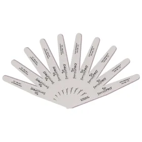Buffer pentru Unghii - Îngrijire și Finisare Perfectă Buffer pentru Unghii - Set 10 Pile Unghii Picatura granulatia 120/180 - SensoPRO Milano