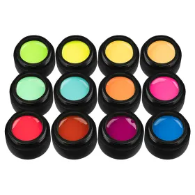 Seturi Geluri UV pentru Manichiură Perfectă Set Geluri UV Colorate Neon City Collection - SensoPRO Milano