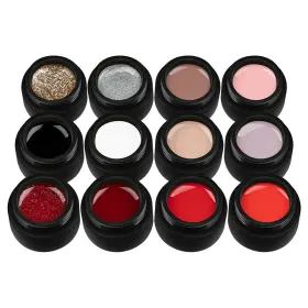 Seturi Geluri UV pentru Manichiură Perfectă Set Geluri UV pentru Manichiură Perfectă - 12 Culori VIP TOP Collection
