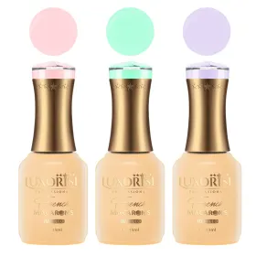 Seturi de Oje Semipermanente pentru Manichiură Perfectă Set Oje Semipermanente - LUXORISE French Collection Parisian Spring