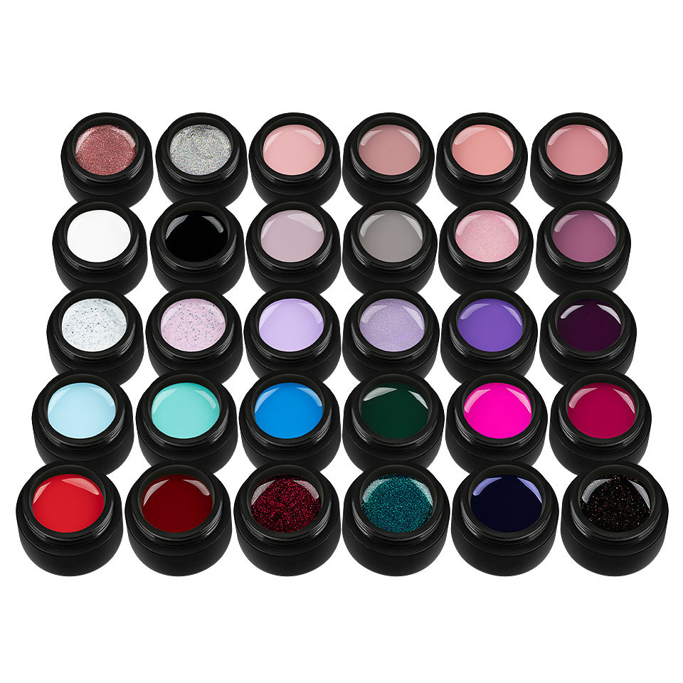 Seturi Geluri UV pentru Manichiură Perfectă Set Geluri UV Colorate - Most Wanted Collection, SensoPRO Milano