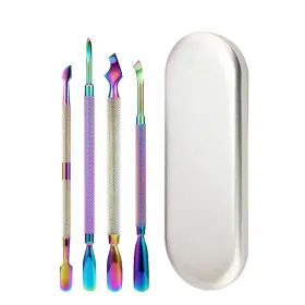 Ustensile pedichiura & manichiura - UnghiiPro.ro Set ustensile pedichiura & manichiura curcubeu