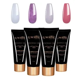 Seturi Geluri Constructie pentru Unghii - UnghiiPro.ro set geluri constructie pentru unghii Set 4 Polygel REVOMAX LUXORISE