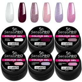 Seturi Geluri UV pentru Manichiură Perfectă Set Geluri UV pentru Manichiură Perfectă Glam Sparkle