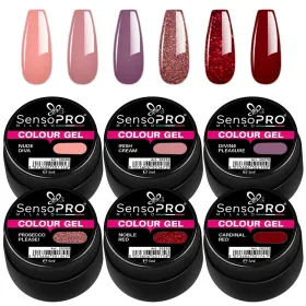 Seturi Geluri UV pentru Manichiură Perfectă Set Geluri UV pentru Manichiură Perfectă - 6 Geluri Colorate Magic Nights