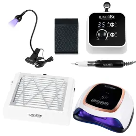 Aparatura Unghi Aparatură Unghii Profesională LUXORISE - Lampa, Freza, Aspirator