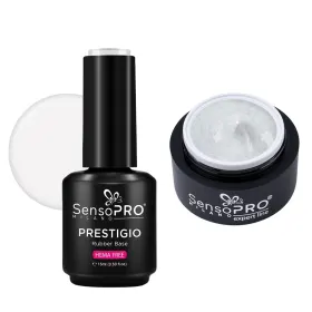 Seturi Geluri Constructie pentru Unghii - UnghiiPro.ro set gel constructie pentru unghii - Cream Cloud SensoPRO Milano