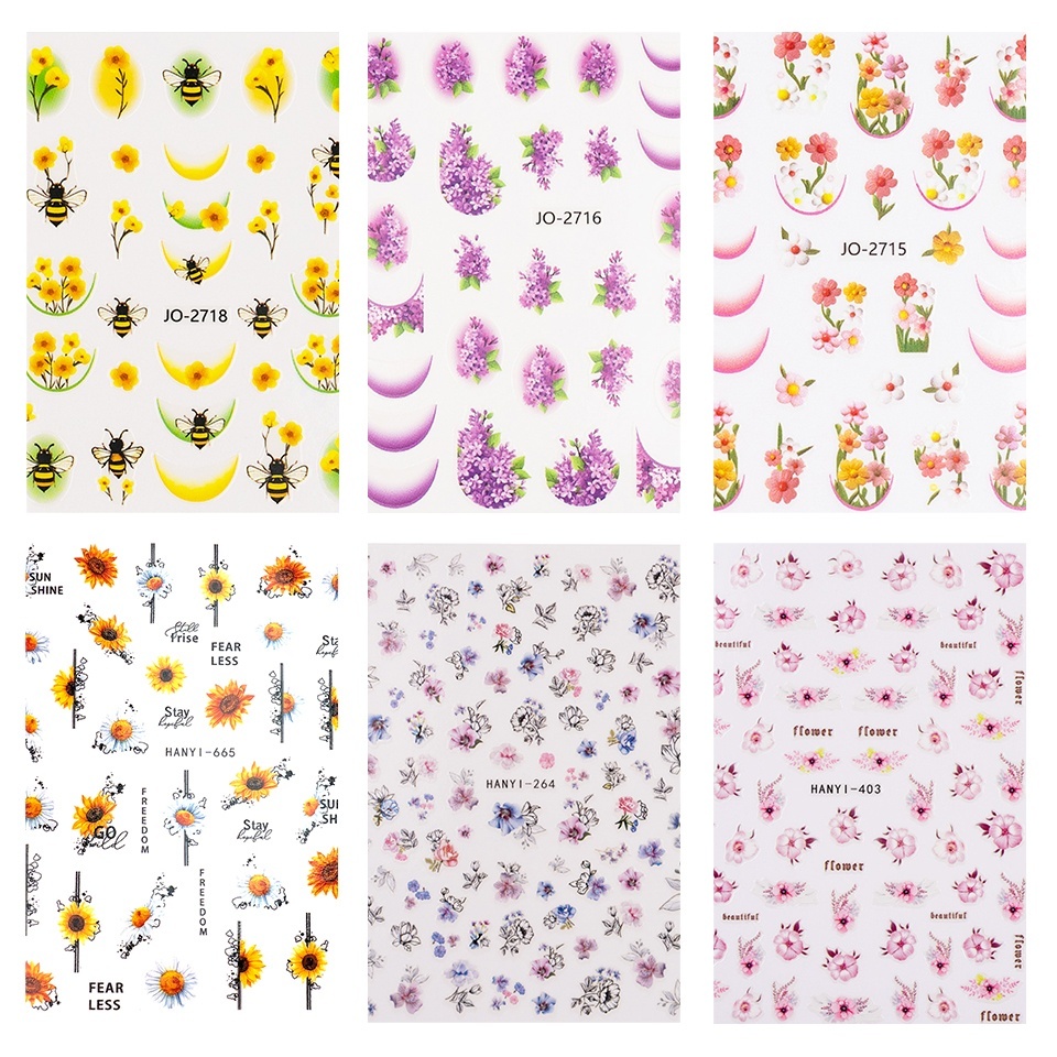 Set Nail Art Bloom &amp; Buzz