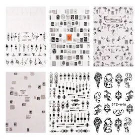 Seturi Nail Art - Creativitate pentru Unghiile Tala set unghii Nail Art Graphic Edge